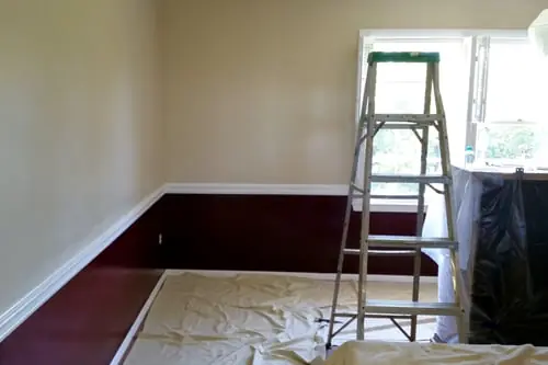 Interior painting project in the Columbia, SC area